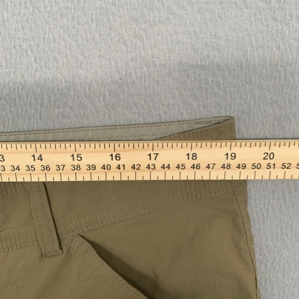 KUHL Silencr Shorts Mens 38 12" Inseam Khaki Tan Tech Hiking Hiking Golf Stretch - Picture 7 of 10